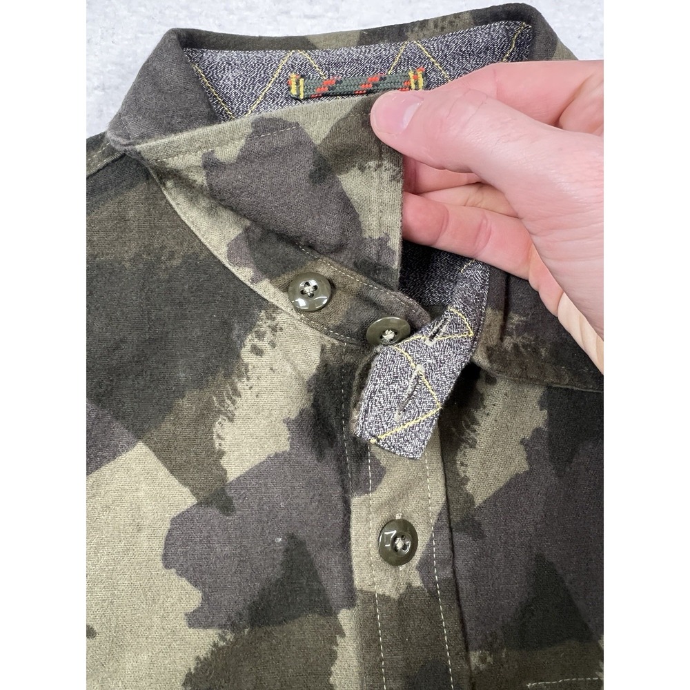 Todd Snyder x L.L. Bean Chamois Shirt - Camouflage Large - Picture 6 of 14